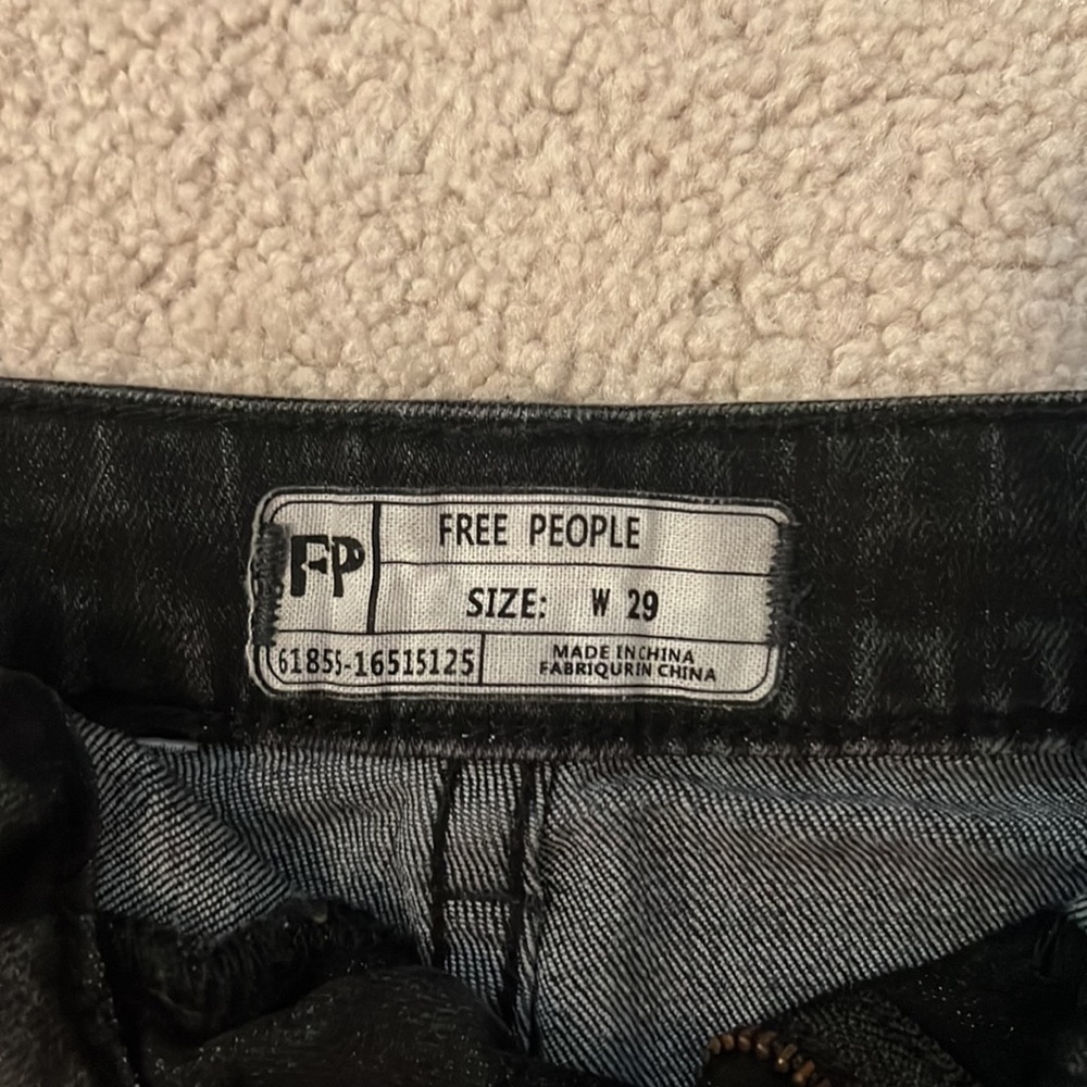 Free People Black Shorts - Picture 2 of 3